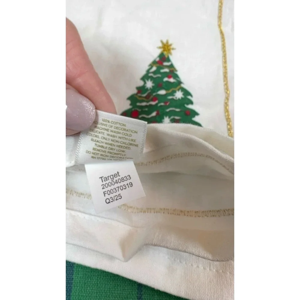 Holiday Christmas Threshold Target dish towels & cloth napkins BUNDLE NWOT